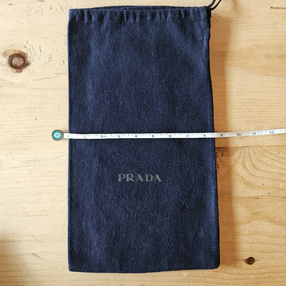 Prada two shoe/ dust bags